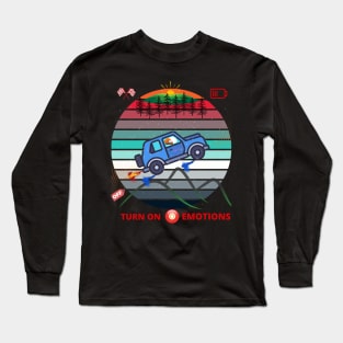 Turn on emotions 4x4 off road Long Sleeve T-Shirt